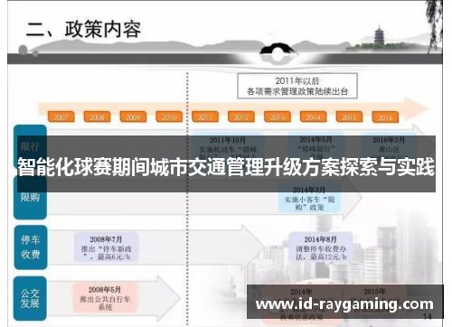 智能化球赛期间城市交通管理升级方案探索与实践